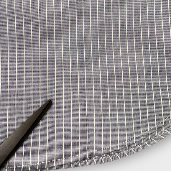 $168 Polo Ralph Lauren Men's 15 32/33 Striped Button Up Long Sleeve Shirt Purple - Picture 13 of 13